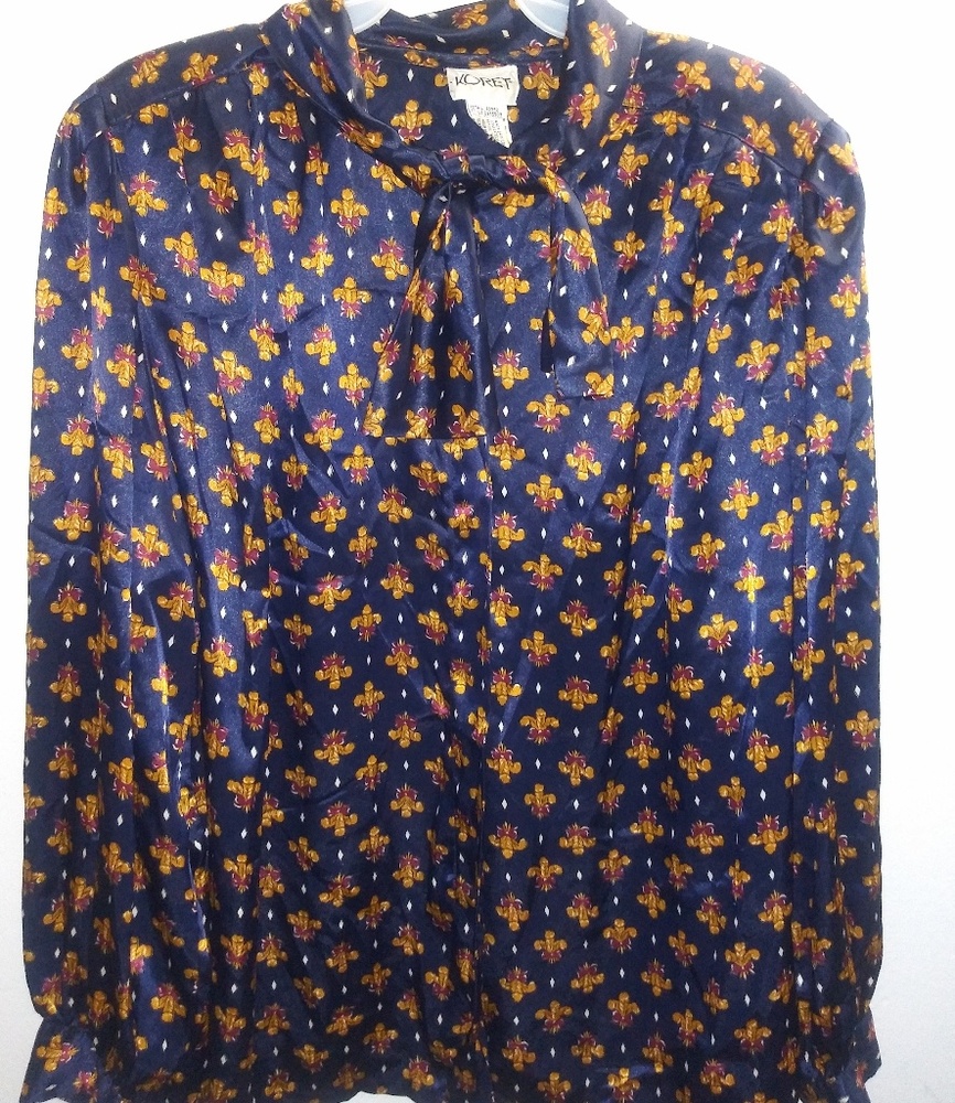 Vintage koret blouse